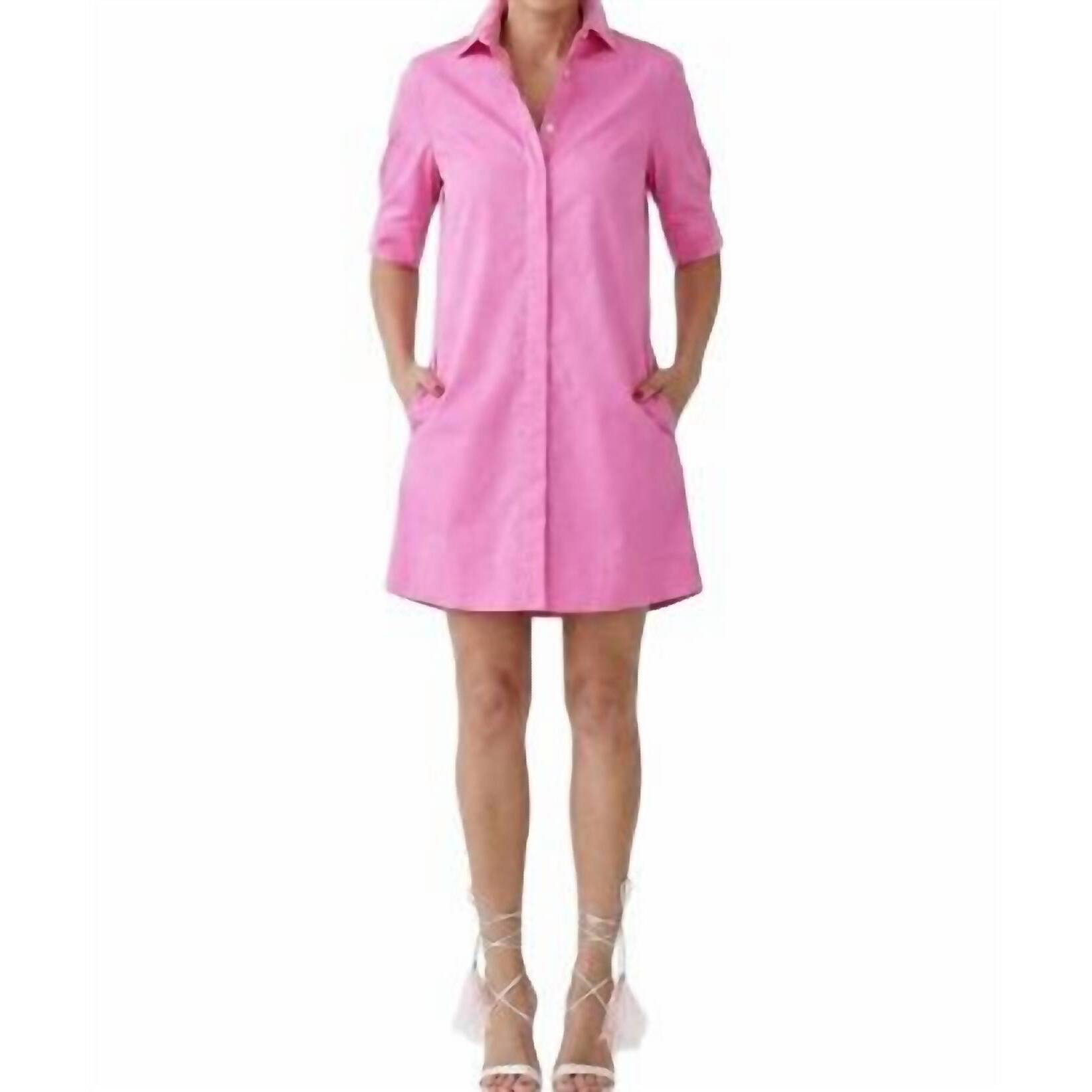 New Perlavera Ciam Mini Dress In Pink